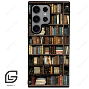 قاب گوشی سامسونگ اس 23 اولترا (Galaxy S23 Ultra ) طرح کتابخانه کد 2533