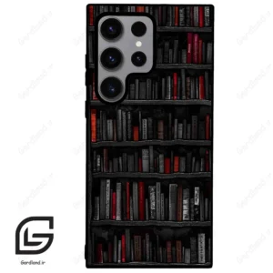 قاب گوشی سامسونگ اس 23 اولترا (Galaxy S23 Ultra ) طرح کتابخانه کد 2540