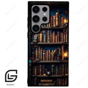 قاب گوشی سامسونگ اس 23 اولترا (Galaxy S23 Ultra ) طرح کتابخانه کد 2541