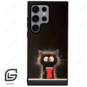 قاب گوشی سامسونگ اس 23 اولترا (Galaxy S23 Ultra ) طرح گربه کد 2580