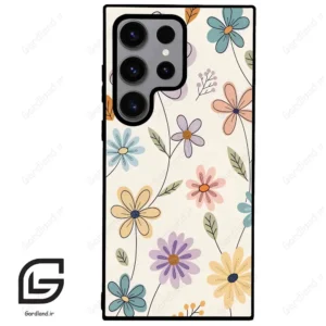 قاب گوشی سامسونگ اس 23 اولترا (Galaxy S23 Ultra ) طرح گل کد 2587
