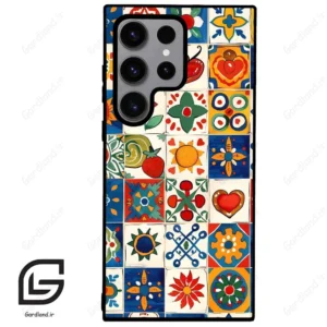 قاب گوشی سامسونگ اس 23 اولترا (Galaxy S23 Ultra ) طرح کاشی کد 2594
