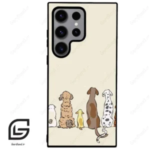 قاب گوشی سامسونگ اس 23 اولترا (Galaxy S23 Ultra ) طرح سگ کد 2630