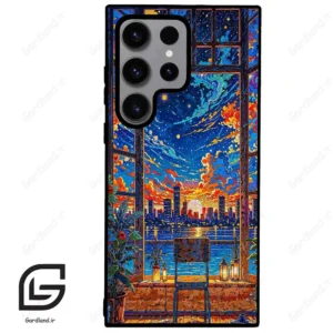 قاب گوشی سامسونگ اس 23 اولترا (Galaxy S23 Ultra ) طرح نقاشی کد 2659