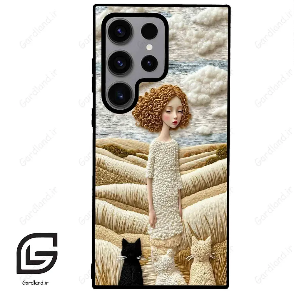قاب گوشی سامسونگ اس 23 اولترا (Galaxy S23 Ultra ) طرح دخترانه کد 2679