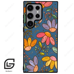 قاب گوشی سامسونگ اس 23 اولترا (Galaxy S23 Ultra ) طرح گل کد 2685