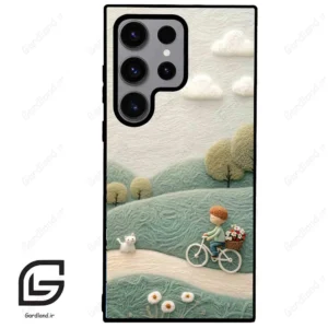 قاب گوشی سامسونگ اس 23 اولترا (Galaxy S23 Ultra ) طرح کیوت کد 2690
