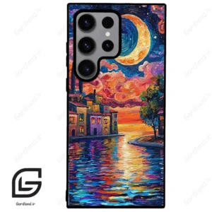 قاب گوشی سامسونگ اس 23 اولترا (Galaxy S23 Ultra ) طرح ماه کد 2699