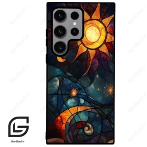 قاب گوشی سامسونگ اس 23 اولترا (Galaxy S23 Ultra ) طرح خورشید کد 2707