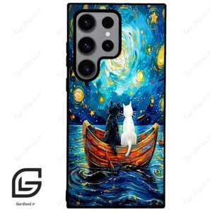 قاب گوشی سامسونگ اس 23 اولترا (Galaxy S23 Ultra ) طرح گربه کد 2727