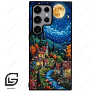 قاب گوشی سامسونگ اس 23 اولترا (Galaxy S23 Ultra ) طرح دهکده کد 2732