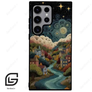قاب گوشی سامسونگ اس 23 اولترا (Galaxy S23 Ultra ) طرح دهکده کد 2736