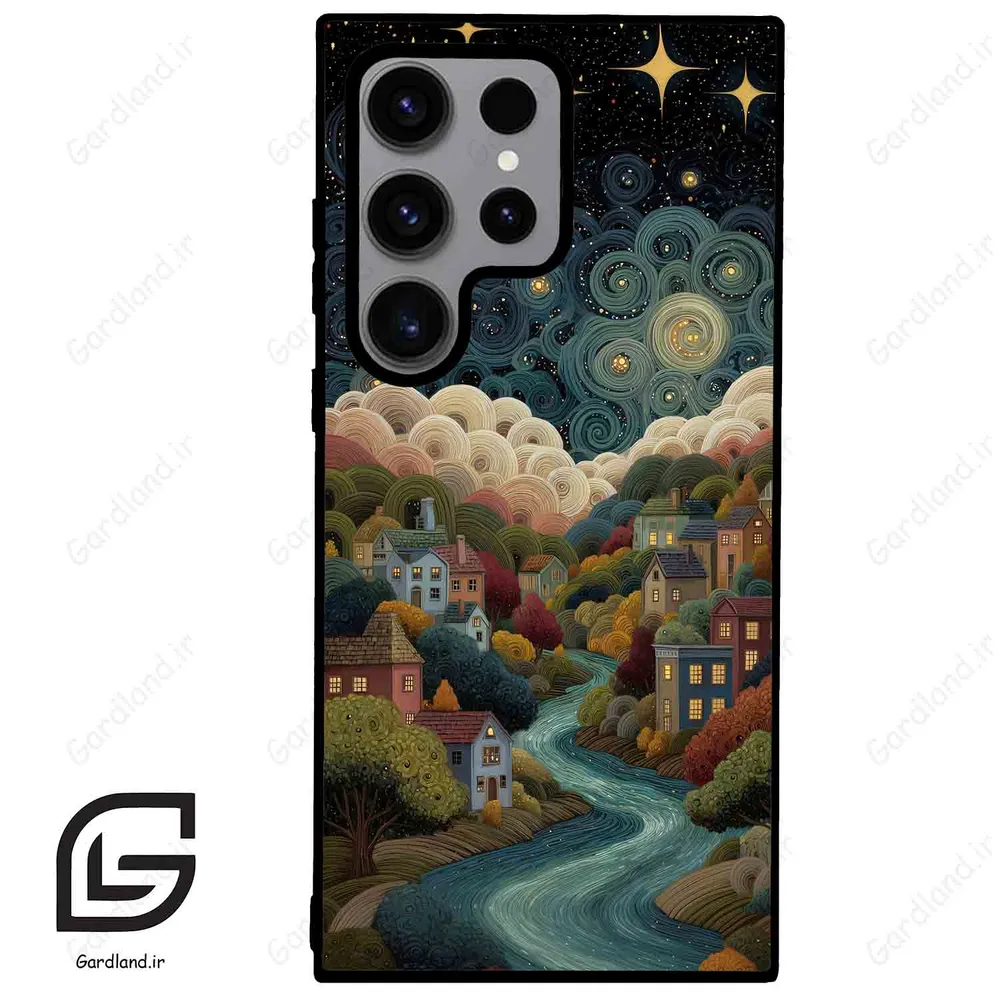 قاب گوشی سامسونگ اس 23 اولترا (Galaxy S23 Ultra ) طرح دهکده کد 2736