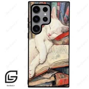 قاب گوشی سامسونگ اس 23 اولترا (Galaxy S23 Ultra ) طرح گربه کد 2758