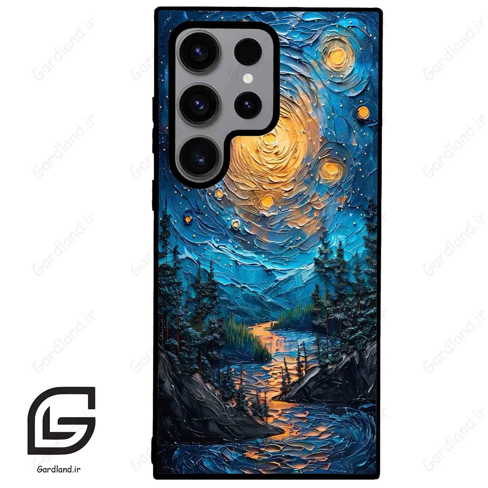 قاب گوشی سامسونگ اس 23 اولترا (Galaxy S23 Ultra ) طرح ابرنگ کد 2792