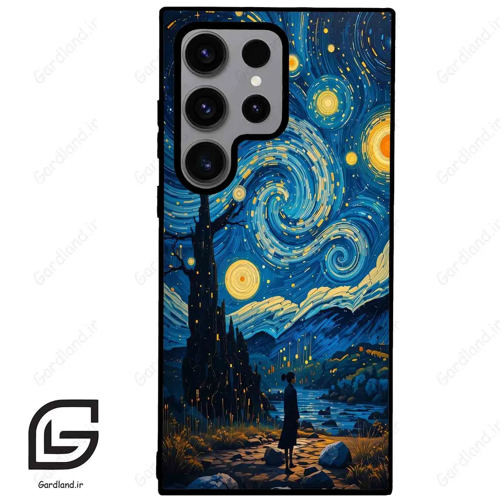 قاب گوشی سامسونگ اس 23 اولترا (Galaxy S23 Ultra ) طرح شب کد 2801