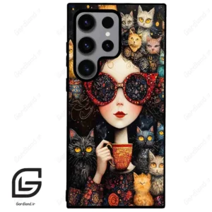 قاب گوشی سامسونگ اس 23 اولترا (Galaxy S23 Ultra ) طرح دخترانه کد 2829