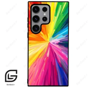 قاب گوشی سامسونگ اس 23 اولترا (Galaxy S23 Ultra ) طرح رنگارنگ کد 2877