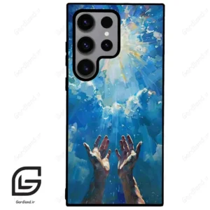 قاب گوشی سامسونگ اس 23 اولترا (Galaxy S23 Ultra ) طرح دعا کد 2930