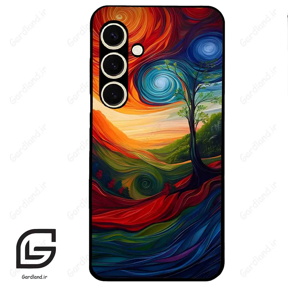 قاب گوشی سامسونگ اس 24 نرمال (Galaxy S24 5G ) طرح طبیعت کد 2002