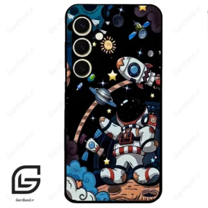 قاب گوشی سامسونگ اس 24 نرمال (Galaxy S24 5G ) طرح فضانورد کد 2007