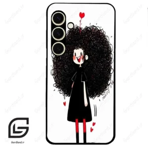 قاب گوشی سامسونگ اس 24 نرمال (Galaxy S24 5G ) طرح دخترانه کد 2031