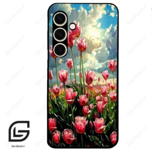 قاب گوشی سامسونگ اس 24 نرمال (Galaxy S24 5G ) طرح گل کد 2055