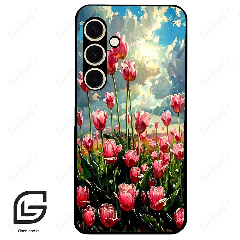 قاب گوشی سامسونگ اس 24 نرمال (Galaxy S24 5G ) طرح گل کد 2055
