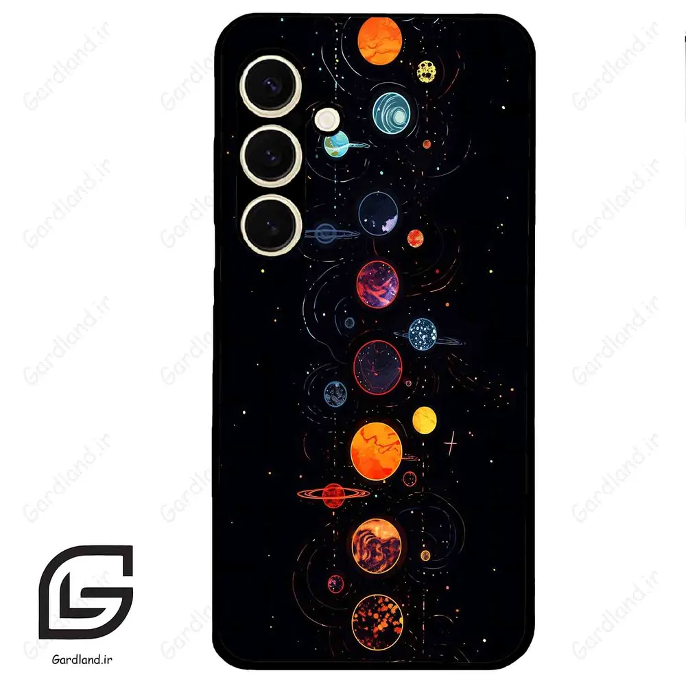 قاب گوشی سامسونگ اس 24 نرمال (Galaxy S24 5G ) طرح کهکشان کد 2062