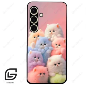 قاب گوشی سامسونگ اس 24 نرمال (Galaxy S24 5G ) طرح گربه کد 2073