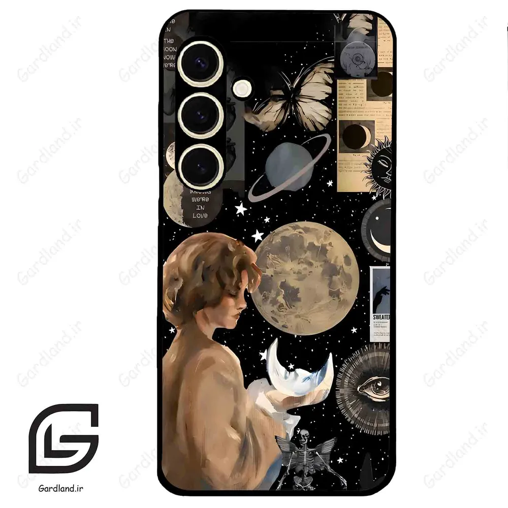 قاب گوشی سامسونگ اس 24 نرمال (Galaxy S24 5G ) طرح دخترانه کد 2111