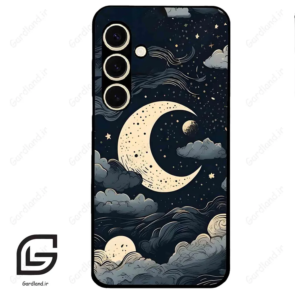 قاب گوشی سامسونگ اس 24 نرمال (Galaxy S24 5G ) طرح ماه کد 2173