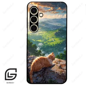 قاب گوشی سامسونگ اس 24 نرمال (Galaxy S24 5G ) طرح گربه کد 2203