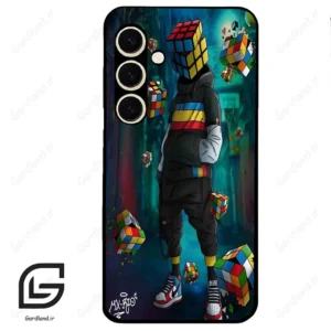قاب گوشی سامسونگ اس 24 نرمال (Galaxy S24 5G ) طرح مکعب کد 2229