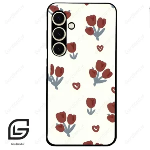 قاب گوشی سامسونگ اس 24 نرمال (Galaxy S24 5G ) طرح گل کد 2252