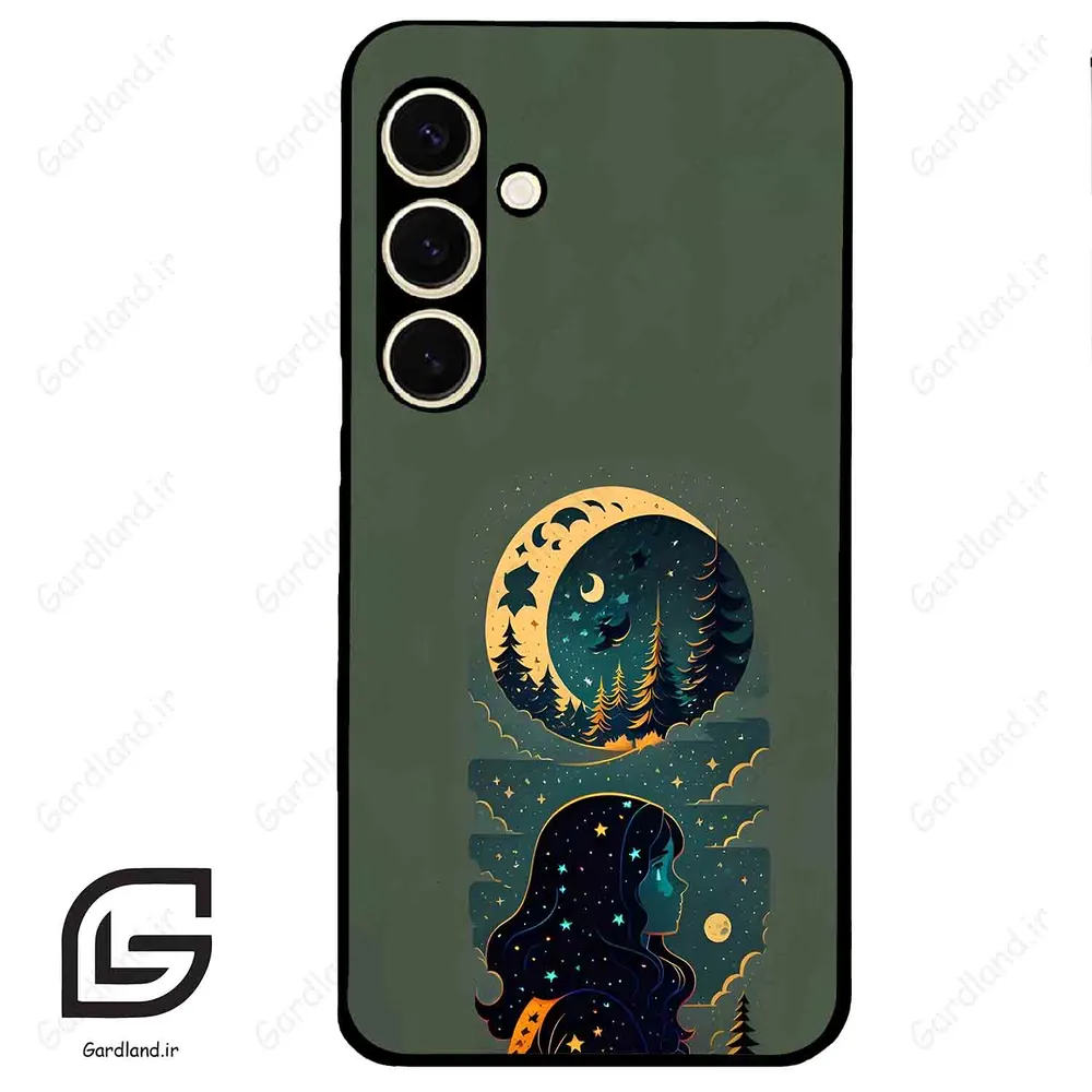 قاب گوشی سامسونگ اس 24 نرمال (Galaxy S24 5G ) طرح ماه کد 2267