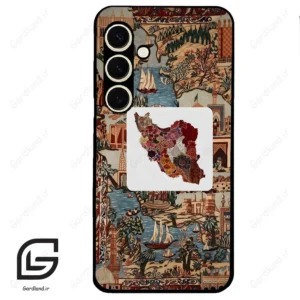 قاب گوشی سامسونگ اس 24 نرمال (Galaxy S24 5G ) طرح نقشه ایران کد 2287