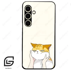 قاب گوشی سامسونگ اس 24 نرمال (Galaxy S24 5G ) طرح گربه کد 2298