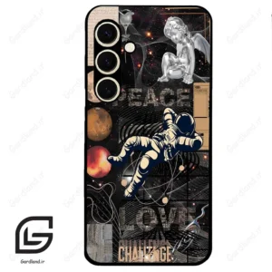 قاب گوشی سامسونگ اس 24 نرمال (Galaxy S24 5G ) طرح فضانورد کد 2303