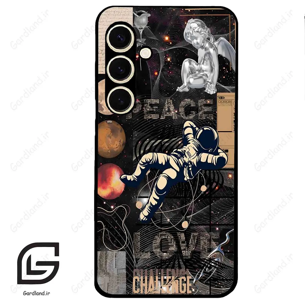 قاب گوشی سامسونگ اس 24 نرمال (Galaxy S24 5G ) طرح فضانورد کد 2303