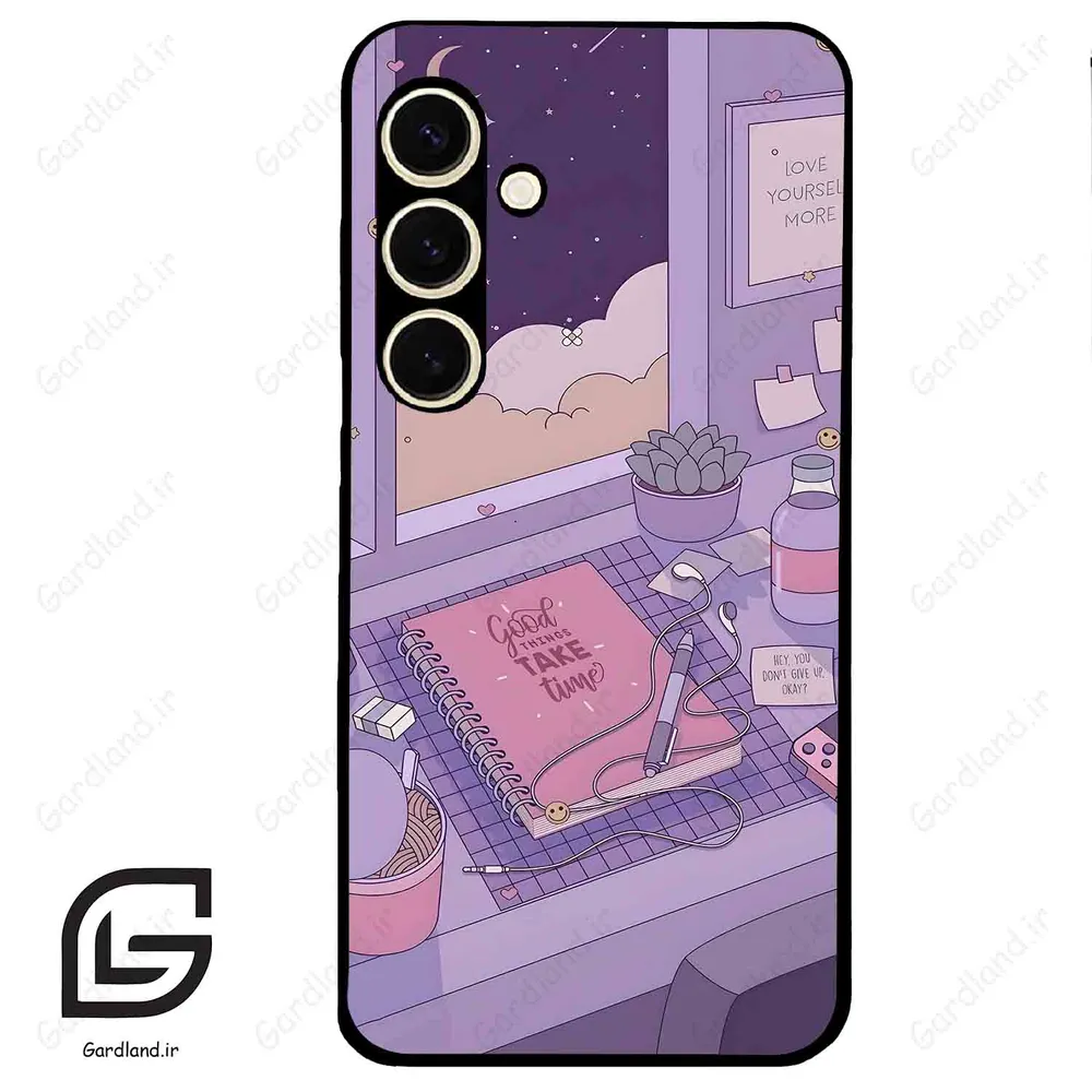 قاب گوشی سامسونگ اس 24 نرمال (Galaxy S24 5G ) طرح دخترانه کد 2313