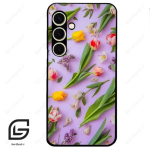 قاب گوشی سامسونگ اس 24 نرمال (Galaxy S24 5G ) طرح گل کد 2320