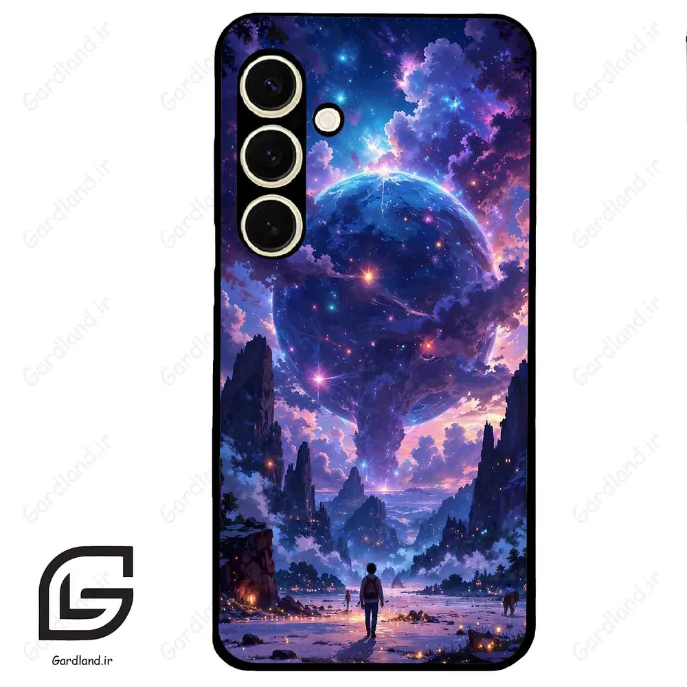 قاب گوشی سامسونگ اس 24 نرمال (Galaxy S24 5G ) طرح ماه کد 2343
