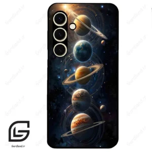 قاب گوشی سامسونگ اس 24 نرمال (Galaxy S24 5G ) طرح کهکشان کد 2349