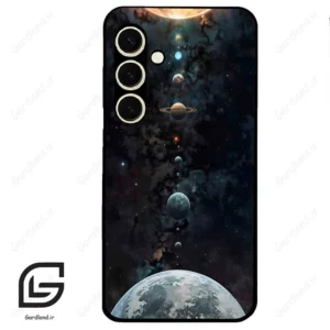 قاب گوشی سامسونگ اس 24 نرمال (Galaxy S24 5G ) طرح کهکشان کد 2350