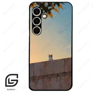 قاب گوشی سامسونگ اس 24 نرمال (Galaxy S24 5G ) طرح گربه کد 2365