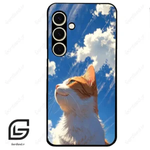 قاب گوشی سامسونگ اس 24 نرمال (Galaxy S24 5G ) طرح گربه کد 2366