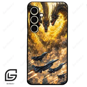 قاب گوشی سامسونگ اس 24 نرمال (Galaxy S24 5G ) طرح گودزیلا کد 2377