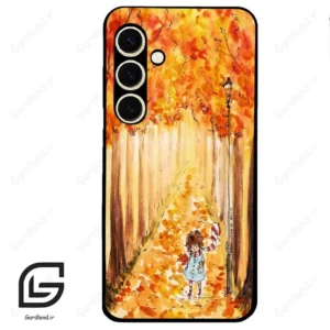 قاب گوشی سامسونگ اس 24 نرمال (Galaxy S24 5G ) طرح پاییزی کد 2386