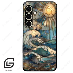 قاب گوشی سامسونگ اس 24 نرمال (Galaxy S24 5G ) طرح شیشه کد 2393